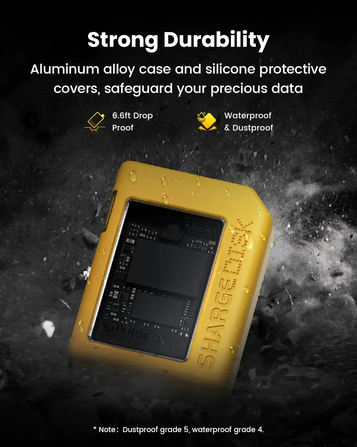SHARGE M.2 NVMe SSD Enclosure.